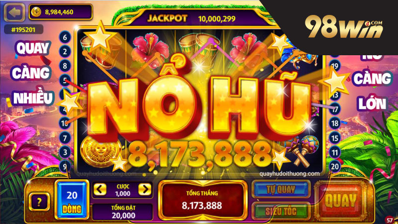 Sảnh JDB Nổ Hũ Tại Nổ Hũ 98WIN